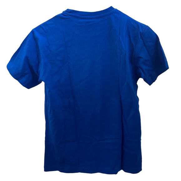 Jennifer Lauri Kids Boys 10/12 Ultra Blue Italian Style t-shirt Vespa Scooters - Picture 4 of 6